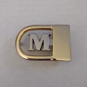 Small Vintage Gold Tone Belt buckle